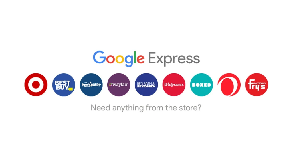 Google Express tiendas